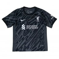 Camisa de Futebol Liverpool Goleiro Equipamento Principal 2024-25 Manga Curta